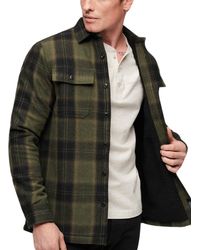 Superdry - Wool Miller Overshirt Jacket - Lyst