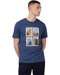 Ben Sherman - S 'travel Stamps' T-shirt - Lyst
