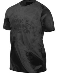 Nike - Fb6879-010 M Nk Df Run Dvn Rise 365 Ss T-shirt Zwart/refblk Maat S - Lyst