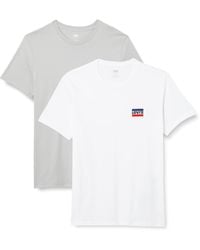 Levi's - 2-pack Crewneck Graphic Tee T-shirt - Lyst