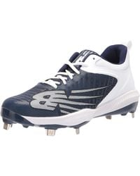 New Balance - Fuel Cell 4040v6 Low Metal Baseball Cleats Navy/white 2e 15 - Lyst