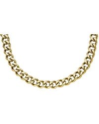 Fossil - Kette Bold Chains Edelstahl - Lyst