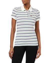 Levi's - Slim Housemark Polo Hemd,Stripe Naval Academy,S - Lyst