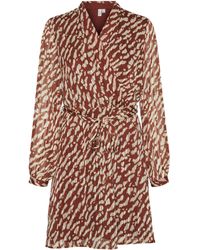 Vero Moda - Vmrie L/s Abk Wrap Dress Wvn Btq Ga - Lyst
