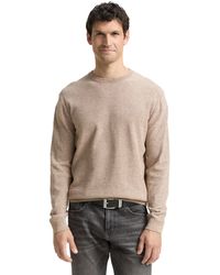 Tom Tailor - 1047570 Strickpullover aus Bio-Baumwolle - Lyst
