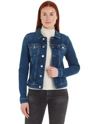Tommy Hilfiger - Vivianne SKN Jacket AH5150 DW0DW17215 Giacche di Jeans - Lyst