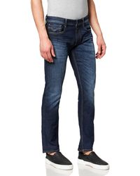 Replay Rocco Tapered Fit Jeans - Blue