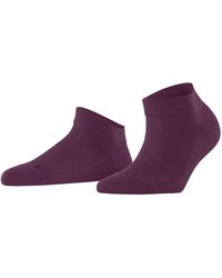 FALKE - Sensitive London W Sn Cotton Short Plain 1 Pair Sneaker Socks - Lyst