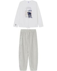 Women'secret - Pijama de ga Pantalón Largo Colección Multilicense Cottage - Lyst