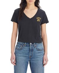 Levi's - Pl Graphic Perfect Vneck Tees - Lyst