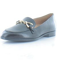 Naturalizer - S Gala Classic Slip On Loafer Black Leather 6.5 W - Lyst