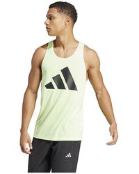 adidas - Run It Tank Top Camiseta sin gas - Lyst