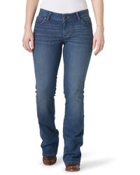 Wrangler - WomensRetro Mae Mid Rise Stretch Boot Cut Jean - Lyst