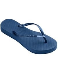 Havaianas - Hav. Slim Flatform Comfy Blue 33/34 - Lyst