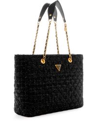 Guess - Giully Tote Bag Black - Lyst