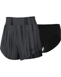 Nike - Shorts W Nk One Df Hr 3in Br Aop - Lyst