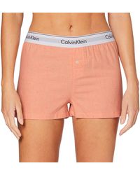Calvin Klein Sleep Short Pantaloni Pigiama - Arancione