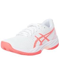 Asics - Gel-Game 9 Clay/OC White/Sun Coral Gr. - Lyst