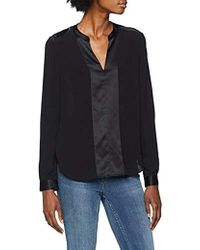 Tommy Hilfiger Lucia Blouse LS Blusa para Mujer - Negro