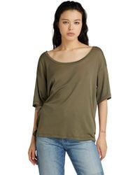G-Star - Back Seam Loose Top - Lyst
