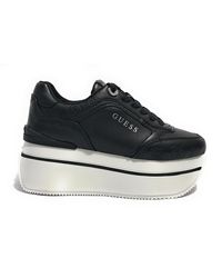 Guess - Scarpe donna sneaker camrio platform black multilogo DS24GU08 FLPCAMFAL12 39 - Lyst
