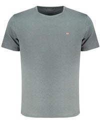 Napapijri - T-SHIRT Uomo SALIS SS SUM NP0A4H8D G1S1 GREEN URBAN - Lyst