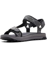 Clarks - Atl Trek Sea Textile Sandals In Standard Fit Size 12 - Lyst