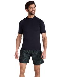 Mountain Warehouse Selby Men's Waffle Henley Tee - Lightweight Organic Cotton Long Sleeve Shirt