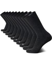 Reebok - Athletic Performance Cushion Crew Socks With Moisture Control - Lyst
