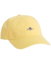 GANT - Shield Cotton Twill Cap Baseballkappe - Lyst