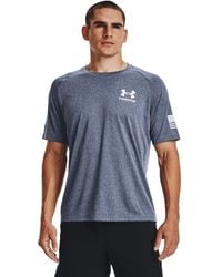 Under Armour - Freedom Tech Short Sleeve T-shirt - Lyst