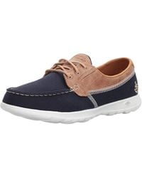 skechers on the go mujer azul