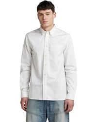 G-Star - One Pkt Regular Shirt Met Lange Mouwen - Lyst