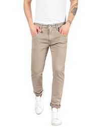 Replay - Anbass Hyperflex Colour Xlite Jeans - Lyst