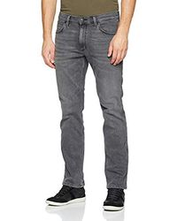 Wrangler Greensboro Jeans Straight Uomo - Grigio