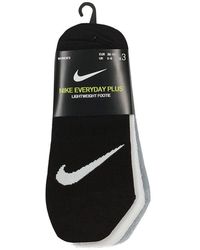 Nike - U Nk Everyday Plus Ltwt Footie Socks - Lyst
