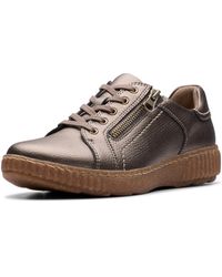 Clarks - Caroline Janna Sneaker da donna - Lyst