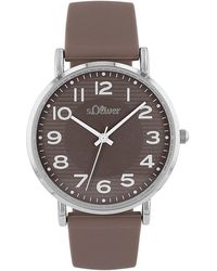 S.oliver - Uhr Armbanduhr Silikon 2038376 - Lyst