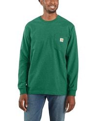 Carhartt - S Loose Fit Heavyweight Long-sleeve Pocket T-shirt - Lyst