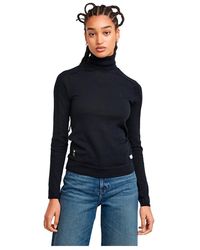 G-Star - Core Slim Turtle Knit - Lyst
