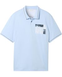 Tom Tailor - Plussize Basic Poloshirt mit kleinem Print - Lyst