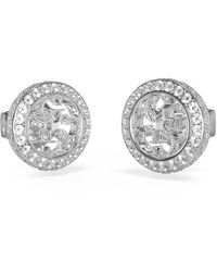 Guess - Orecchini 4G Crush JUBE04164JWRHT-U acciaio inossidabile - Lyst