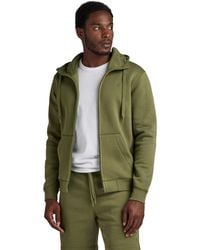 G-Star RAW - Premium Core Hooded Zip Sweatshirt - Lyst