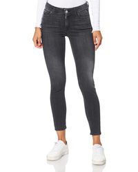 Replay - Jeans Donna Luzien Skinny Fit Super Elasticizzati - Lyst