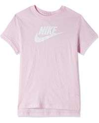 Nike - Nsw Dptl Basic Futura T-shirt Voor - Lyst