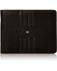 Tommy Hilfiger Heritage Cc and Flap Geldbörse - Schwarz