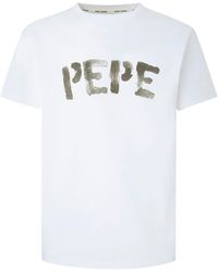 Pepe Jeans - Rolf T-shirt Voor - Lyst