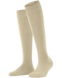 FALKE - ClimaWool W KH Temperature-Regulating Long Plain 1 Pair Knee-High Socks - Lyst