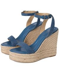 MICHAEL Michael Kors - Leighton Wedge Shoes, Leather - Lyst