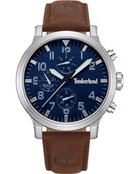 Timberland - Analog Quartz Watch With Leather Strap Tdwgf0040702 - Lyst